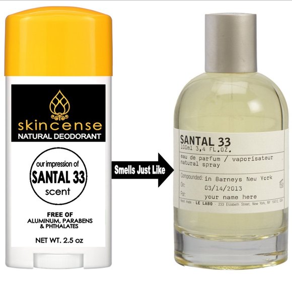 Skincense Bath Body Santal 33like Natural Aluminumfree